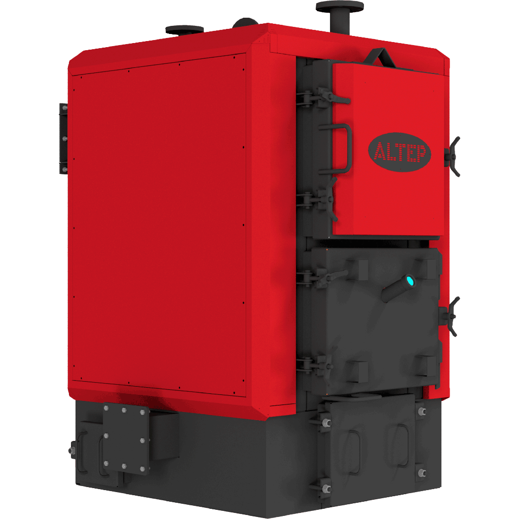 Котел опалювальний твердопаливний водогрійний "ALTEP" КВТ-F-200 кВт (BIO UNI)